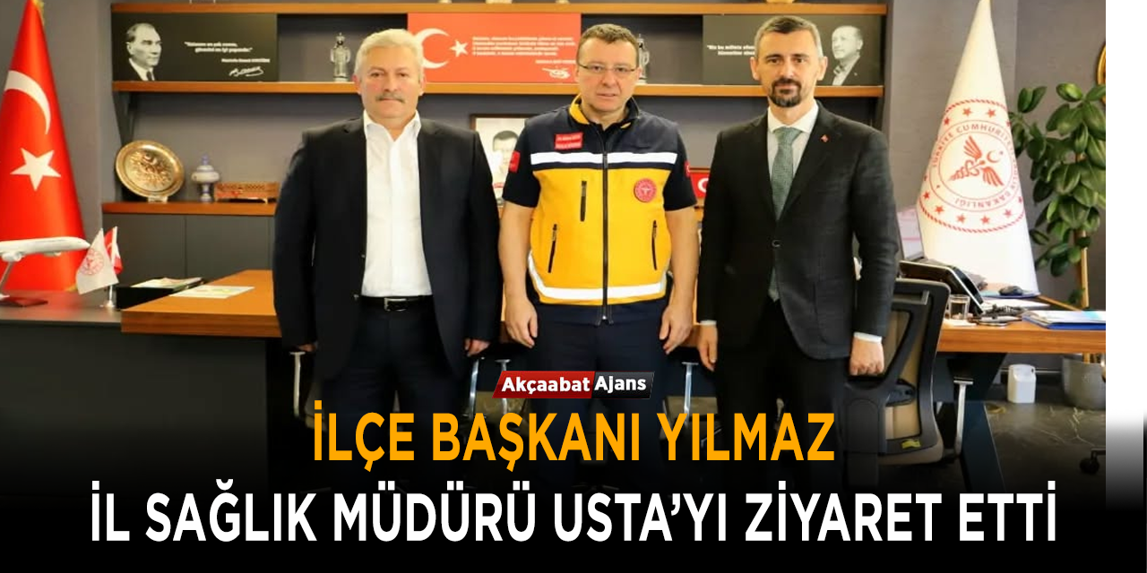 Başkan Yılmaz'dan Usta'ya Ziyaret