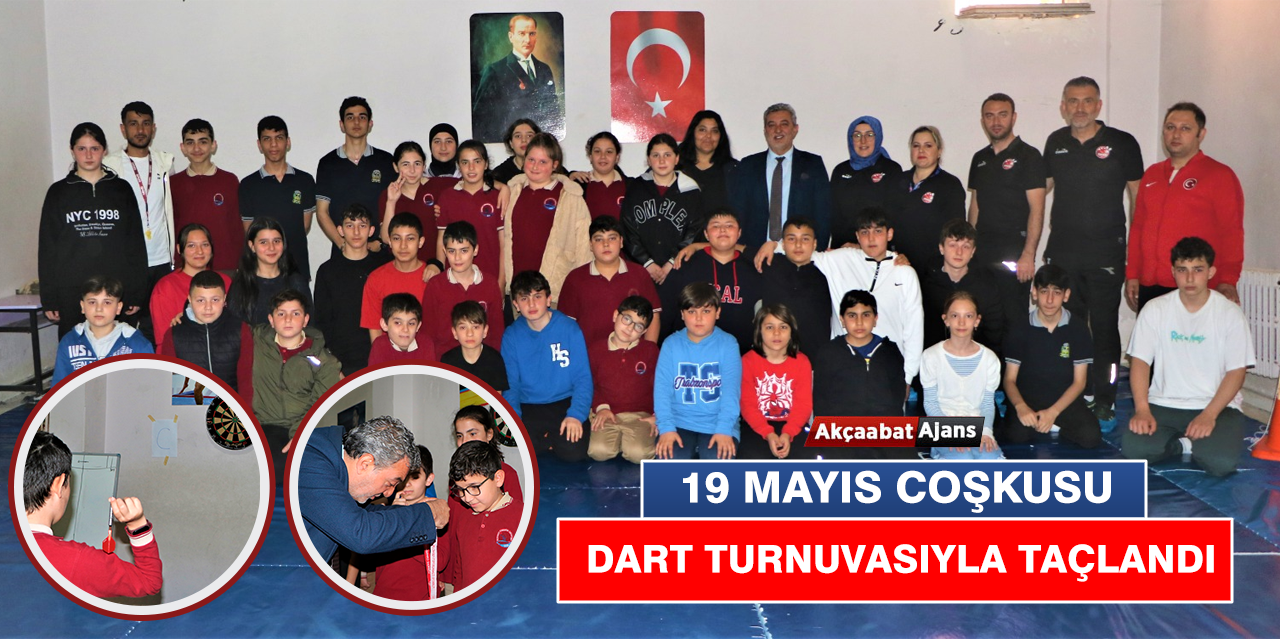 19 Mayıs Dart Turnuvasıyla Taçlandı