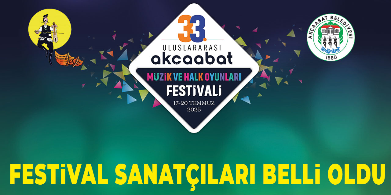 Festival Sanatçıları Belli Oldu