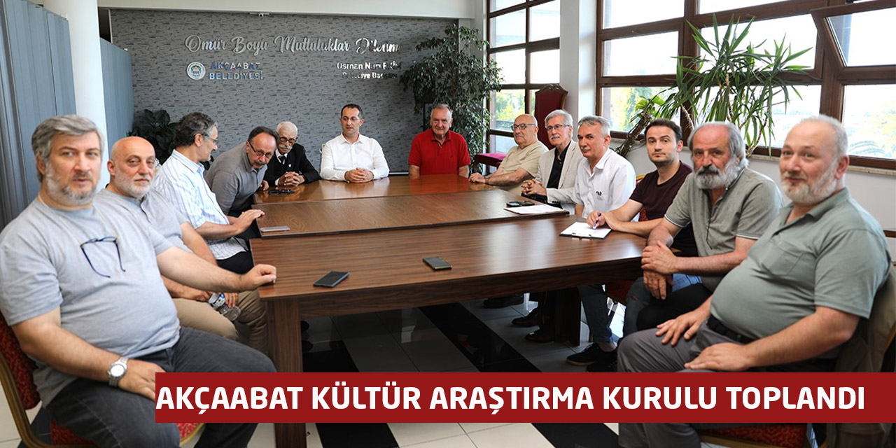Kültür Araştırma Kurulu Toplandı