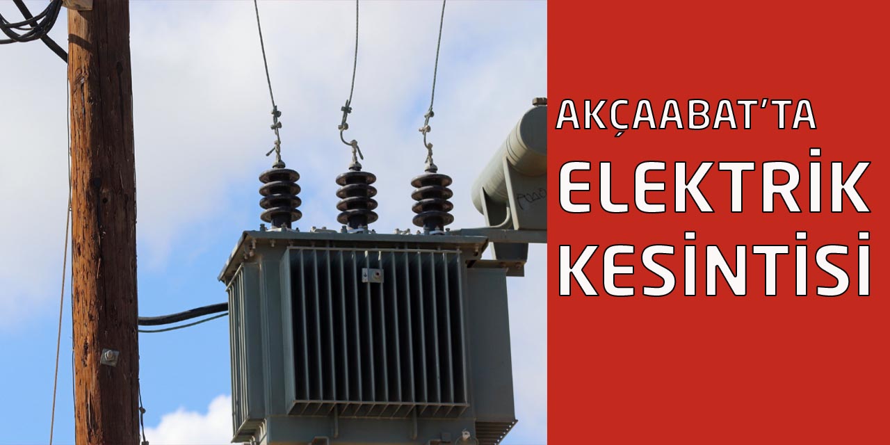 ELEKTRİK KESİNTİSİ UYARISI