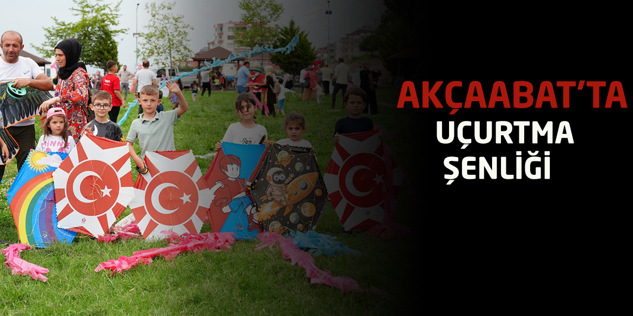 Akçaabat'ta uçurtma şenliği