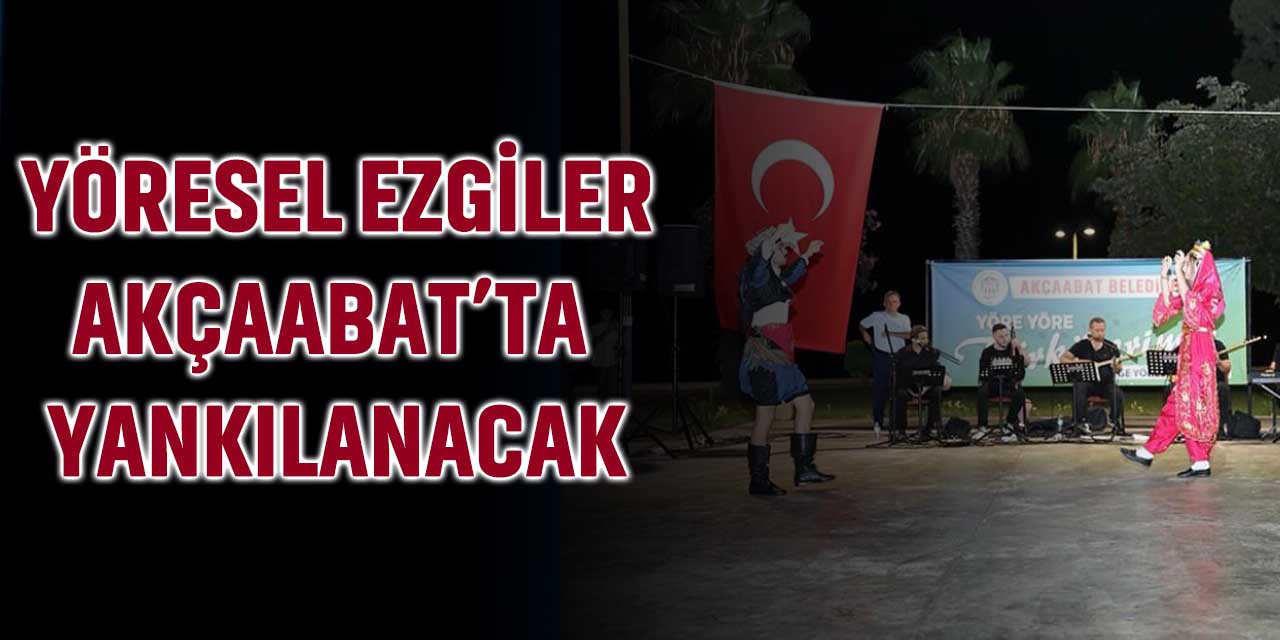 Akçaabat'ta Türkülerle Anadolu Akşamı