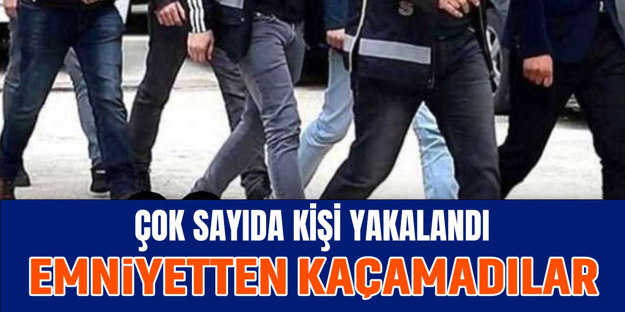 23 Kişi Yakalandı