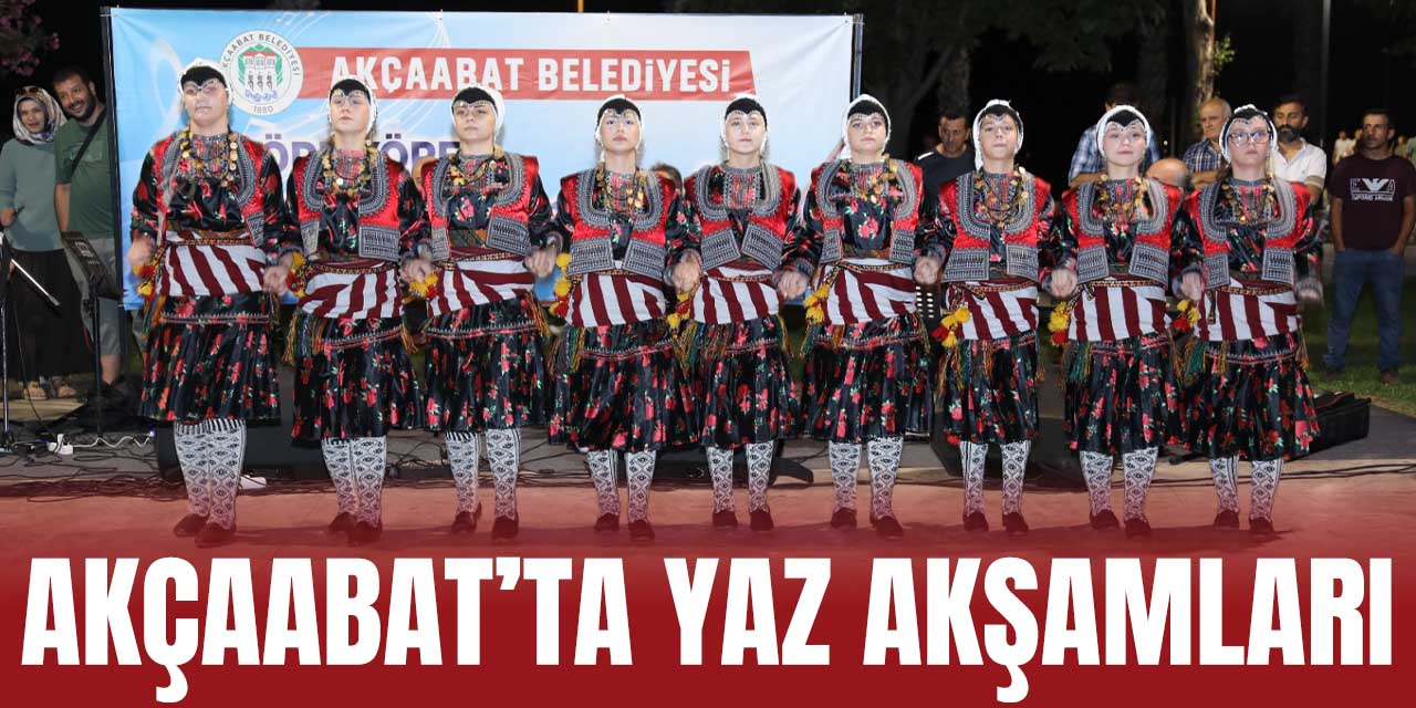 Akçaabat'ta Yaz Akşamları