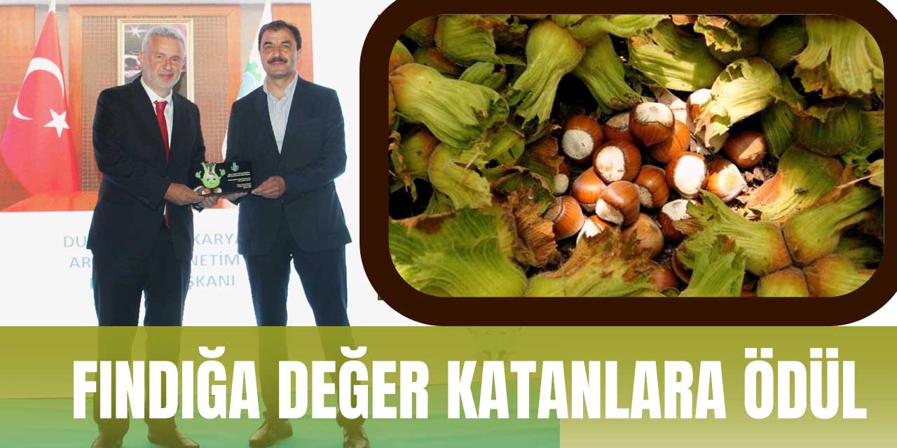Akçaabat Ziraat Odası Başkanlığına Ödül