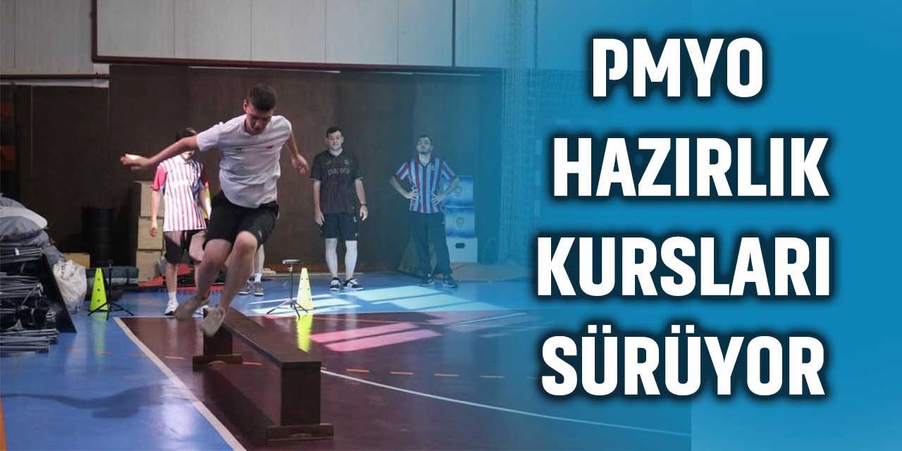 PMYO parkur hazırlıkları tüm hızla devam ediyor