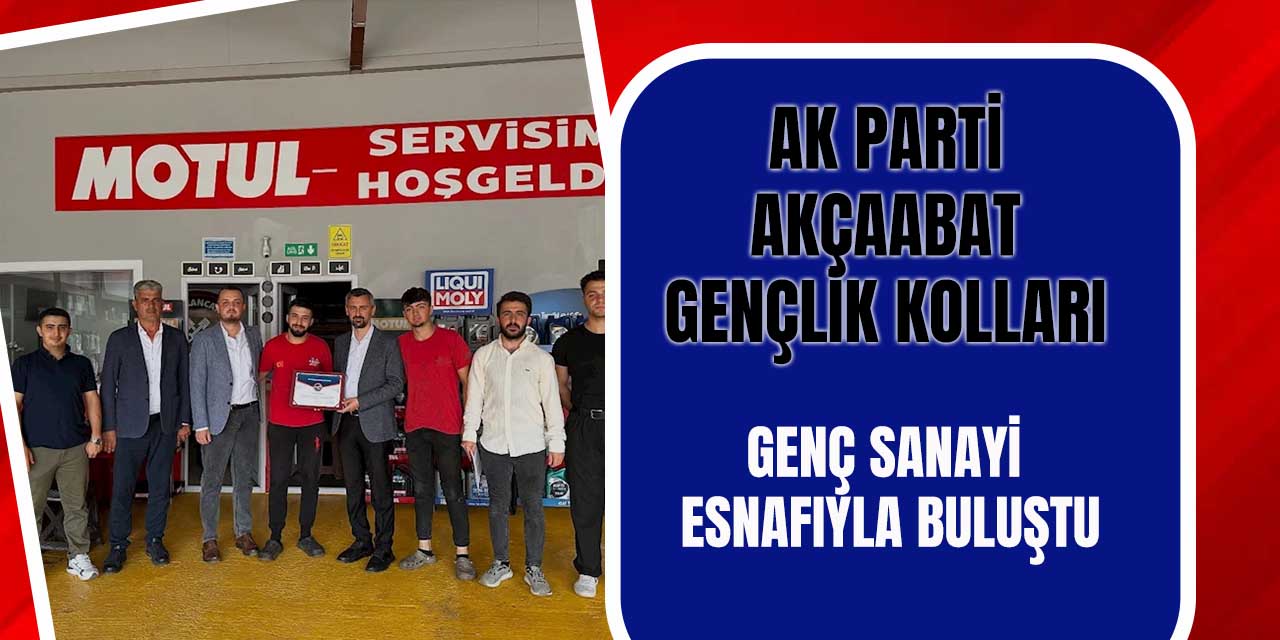 AK Parti Gençlik Kollarından Esnaf Ziyareti