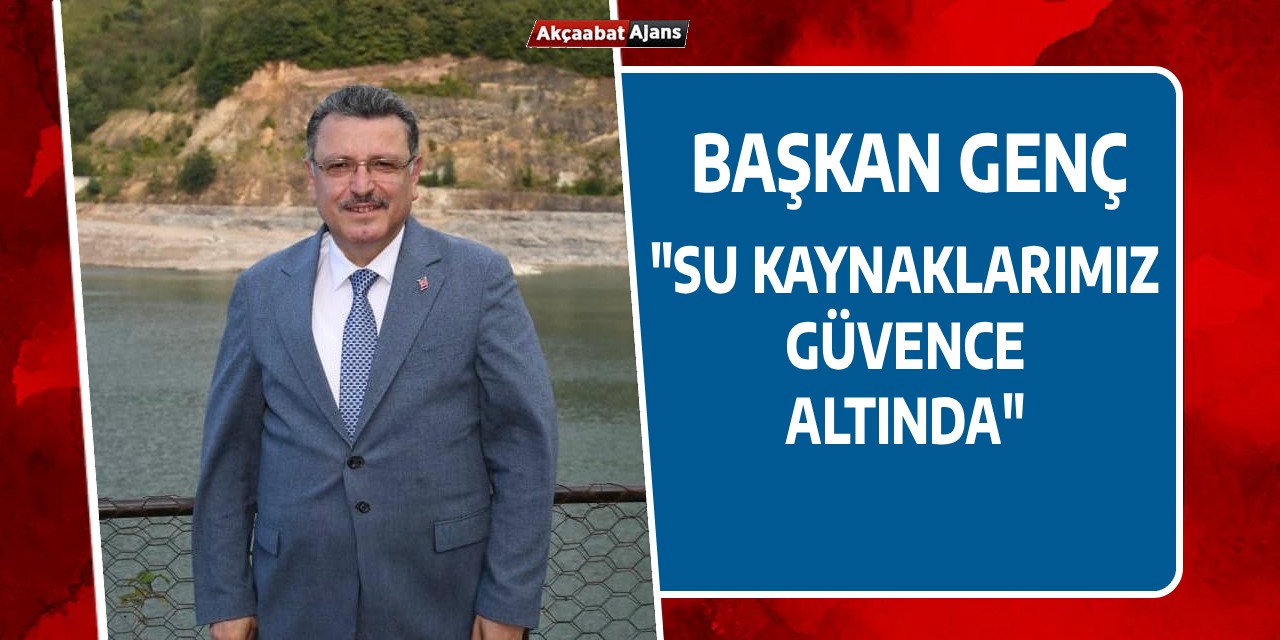 Su Kaynaklarımız Güvende