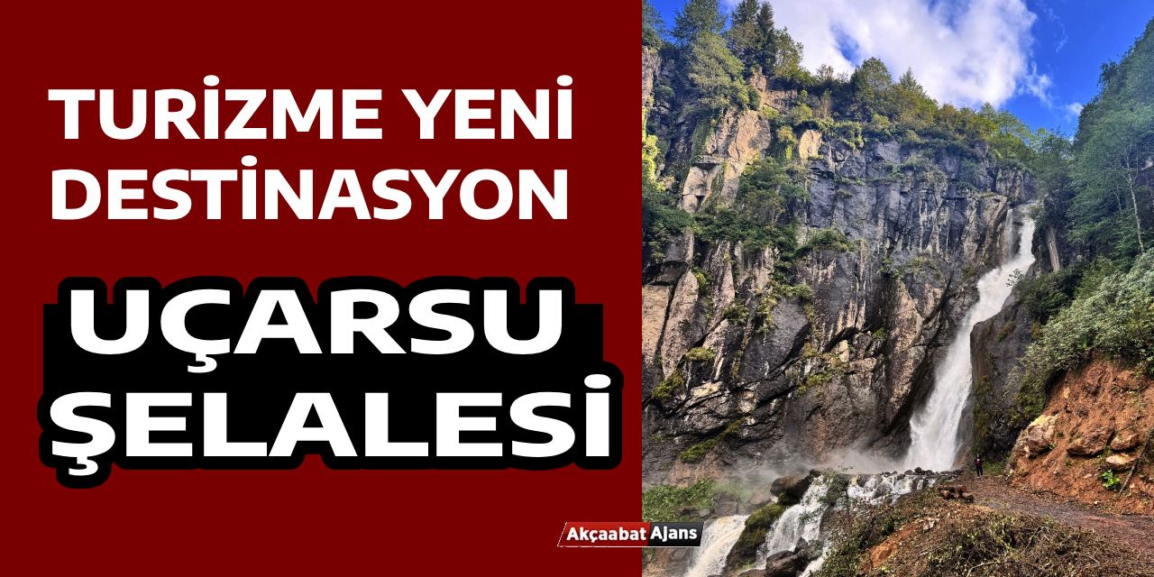 Uçarsu Şelalesi Büyülüyor