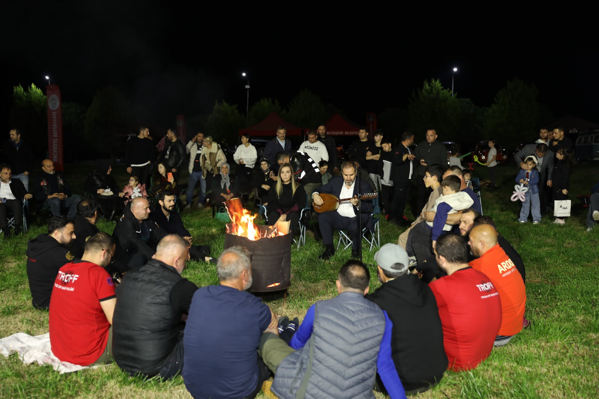 Akçaabat'ta Kamp Keyfi