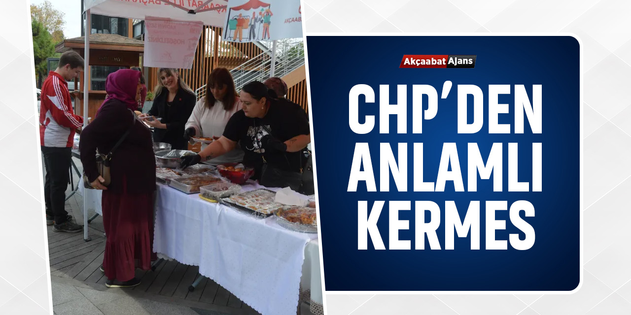 CHP'den Anlamlı Kermes