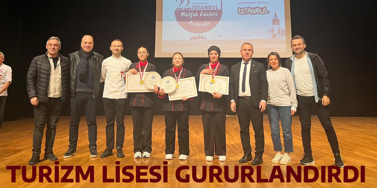 Turizm Lisesi Gururlandırdı