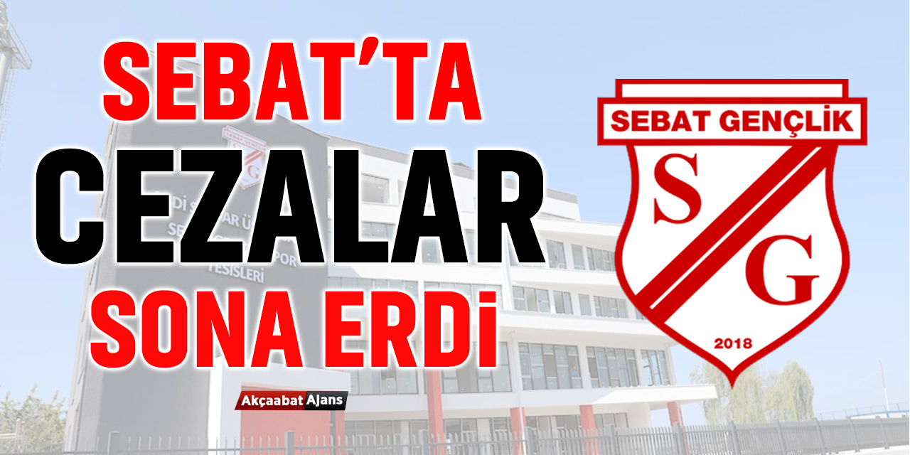 Sebat Gençlik Spor’da 7 Futbolcunun Cezası Sona Erdi