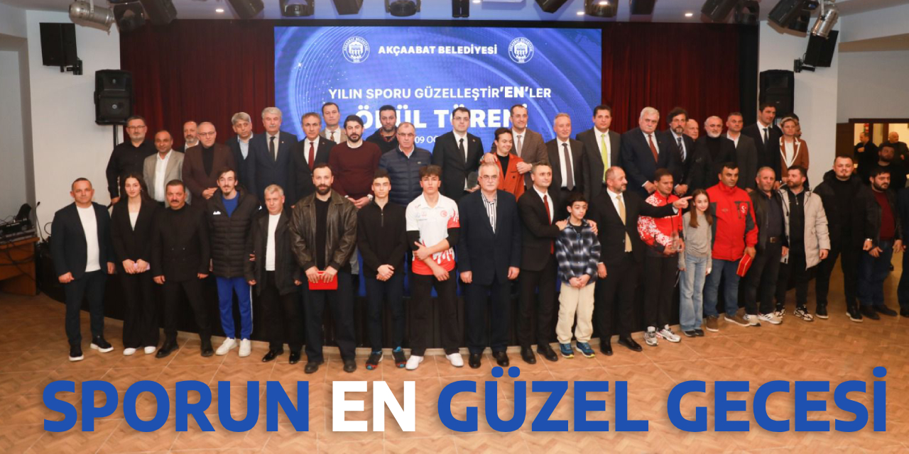 Sporun En'leri Ödüllerini Aldı