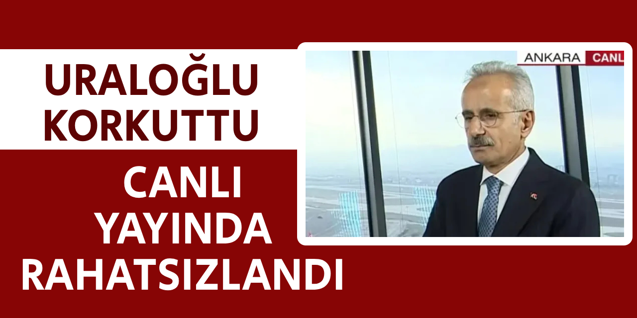 Uraloğlu Canlı Yayında Rahatsızlandı