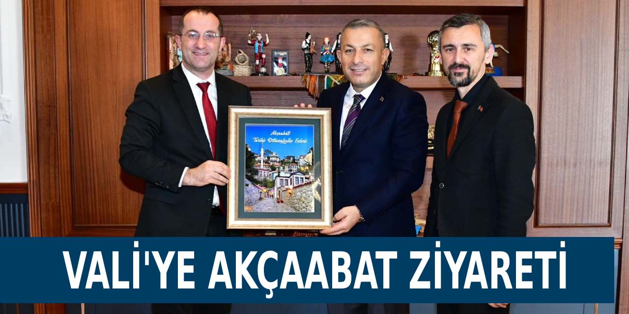 Vali Şahin’e Hayırlı Olsun Ziyareti