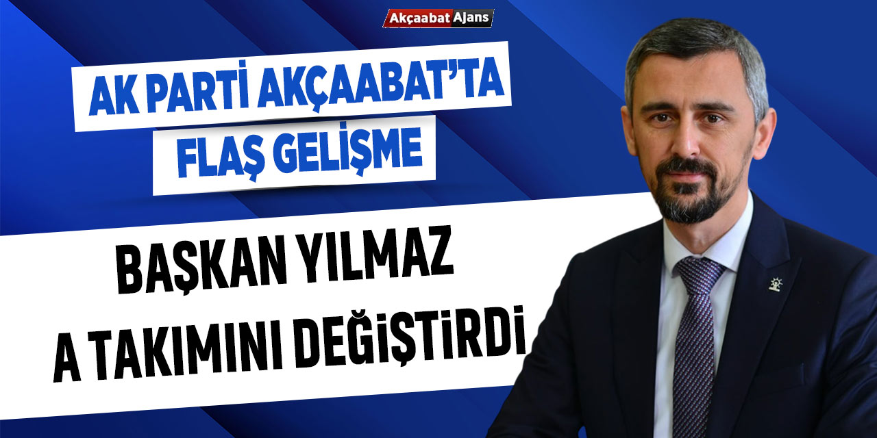 AK Parti'de Yürütme Değişti