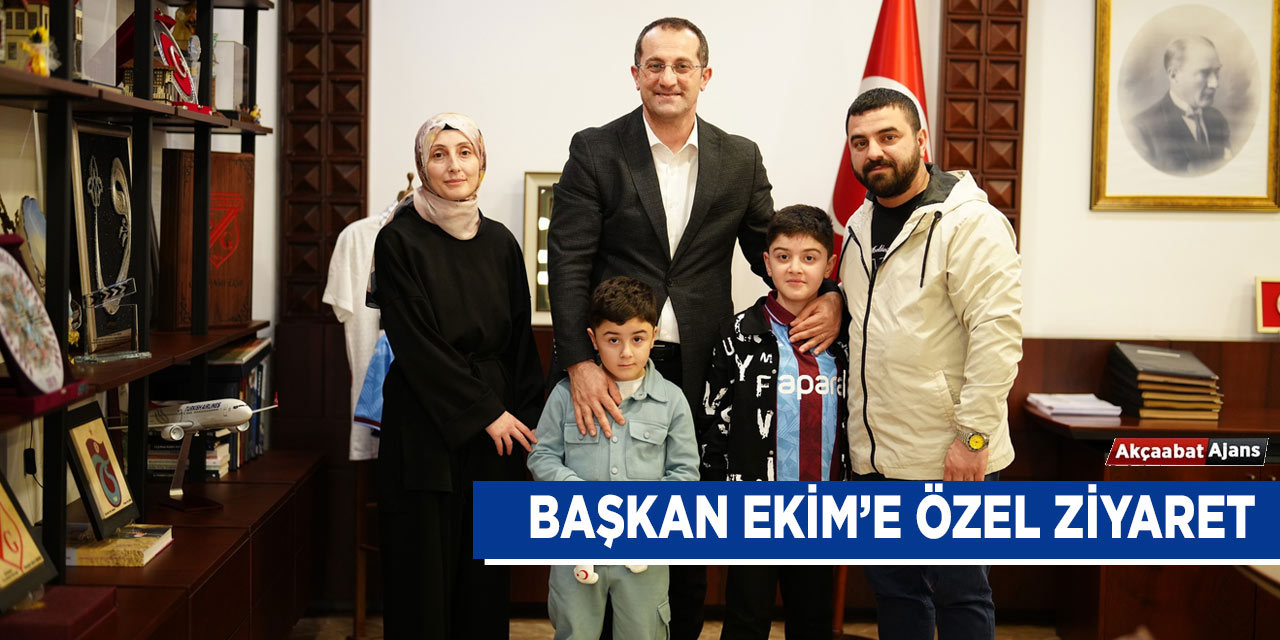 Başkan Ekim'e Özel Ziyaret