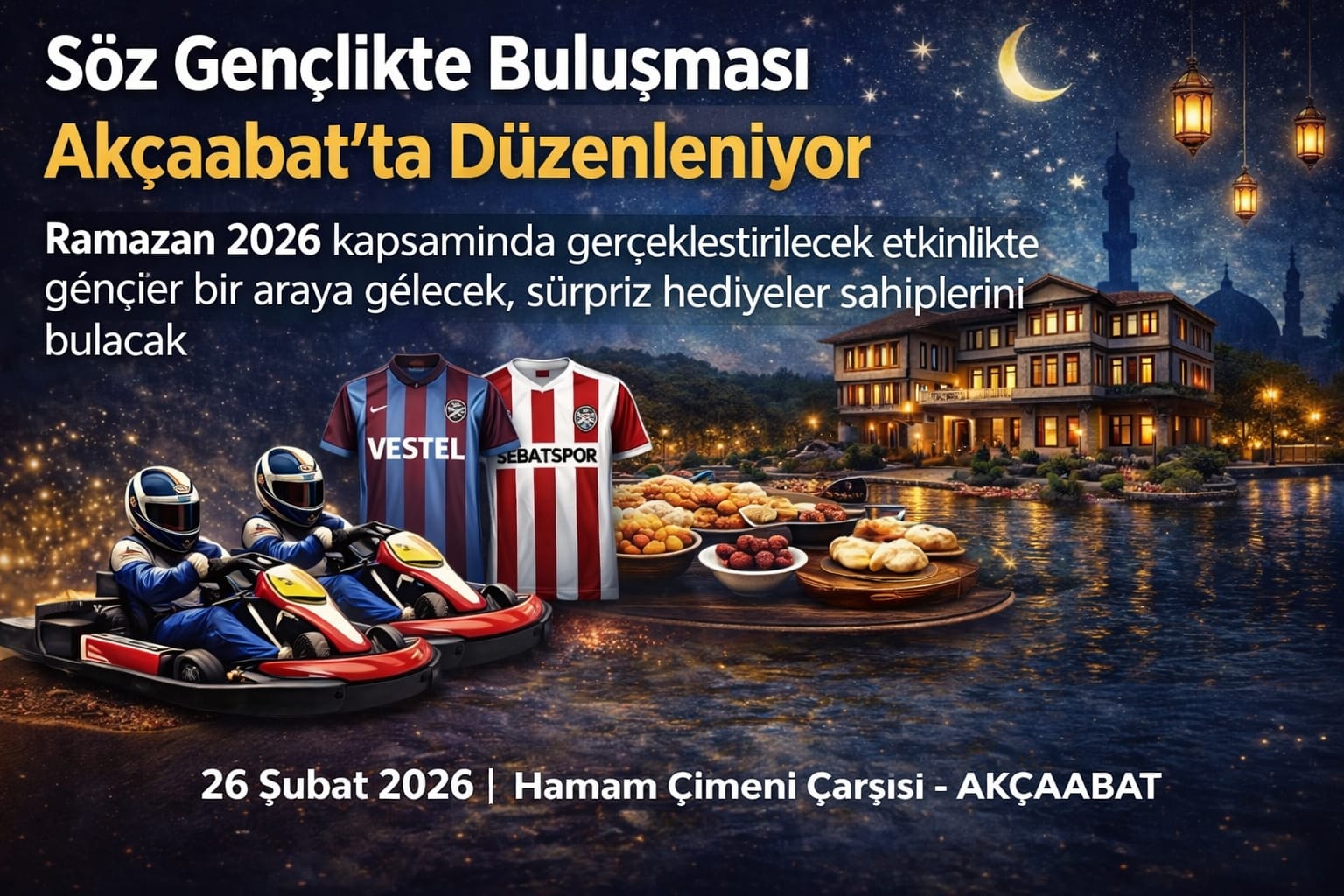 Söz Gençlikte Buluşması Akçaabat’ta Gençleri Bir Araya Getirecek