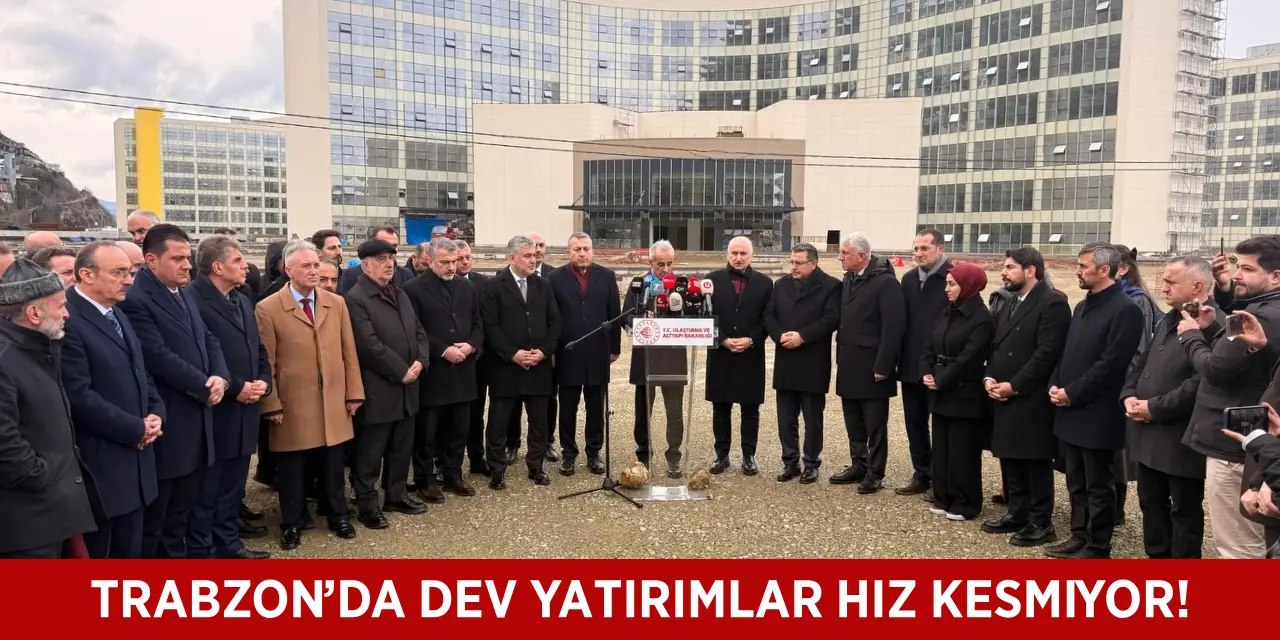 Trabzon Şehir Hastanesi’nde Mega Projeler Masaya Yatırıldı.