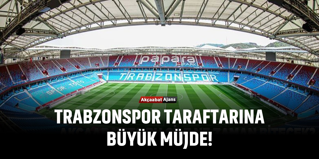 Trabzonspor Taraftarına Müjde