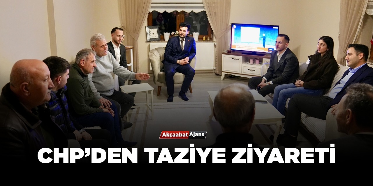 CHP'den Taziye Ziyareti