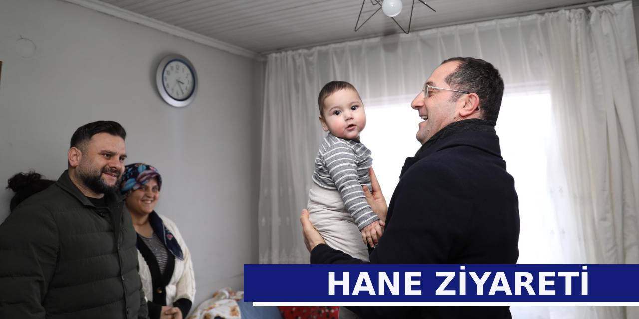 Osman Nuri Ekim’den Osmanbaba Mahallesi’nde Hane Ziyareti