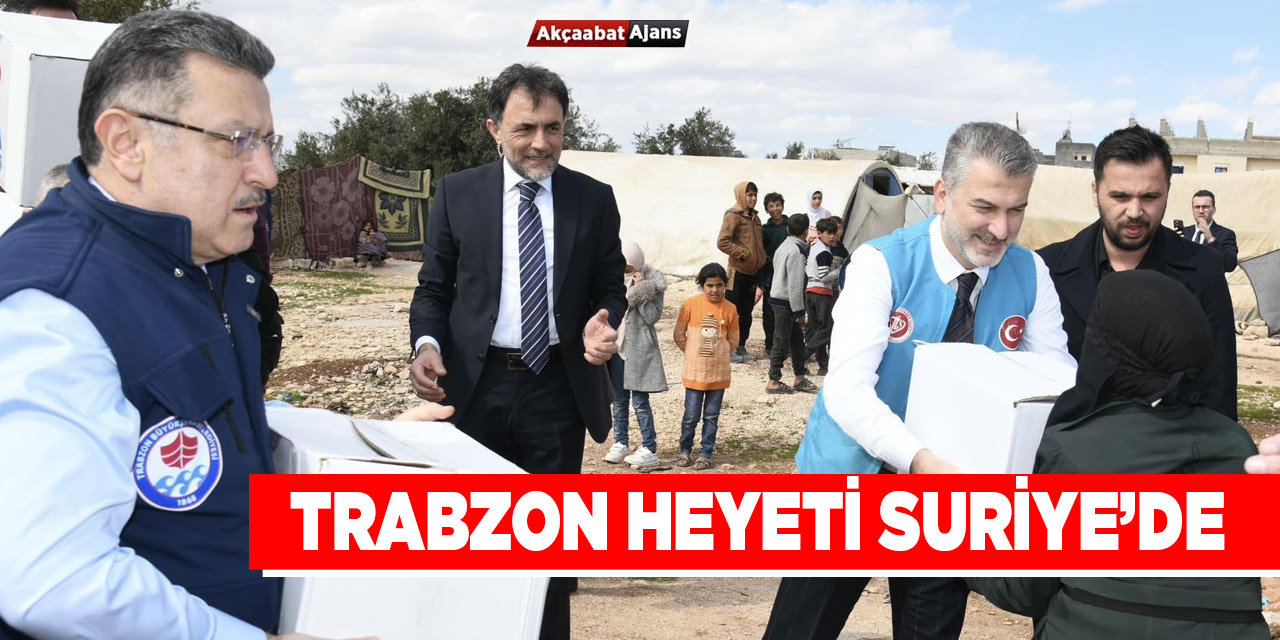 Trabzon Heyeti Suriye'de