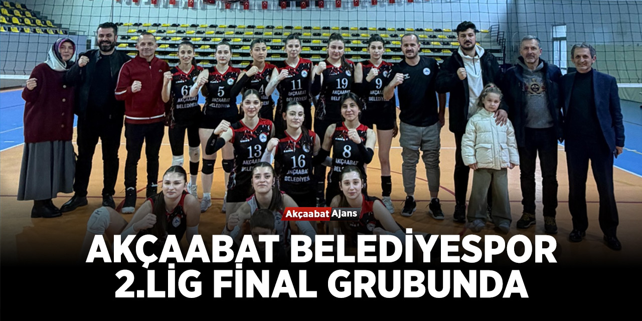 Voleybolda 2.Lig Final Grubundayız