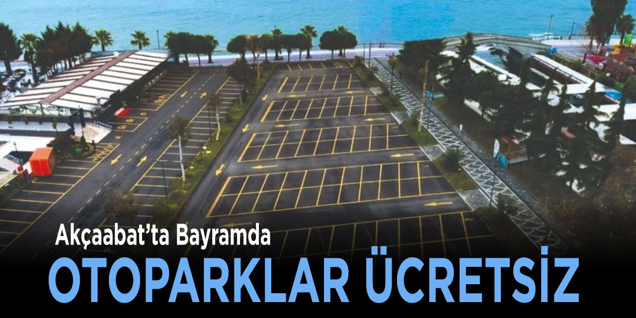 Bayramda Otoparklar Ücretsiz