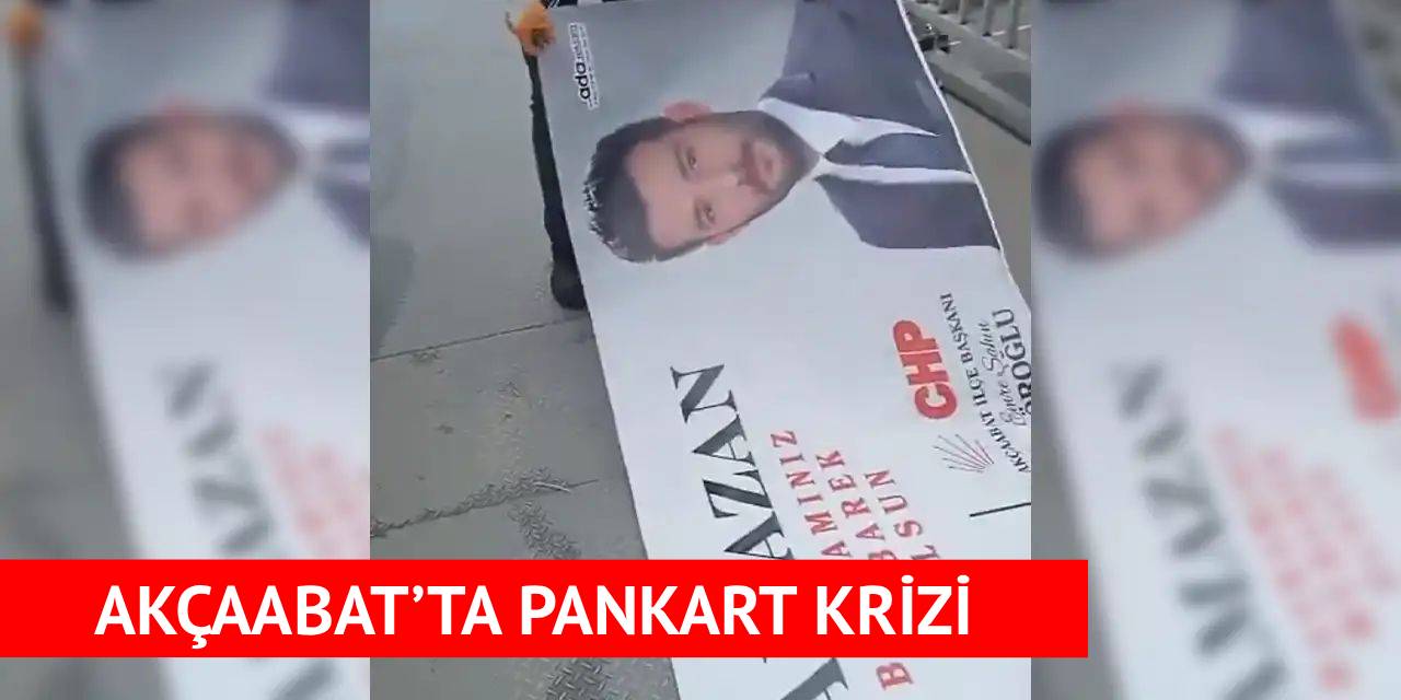 Akçaabat’ta Pankart Krizi