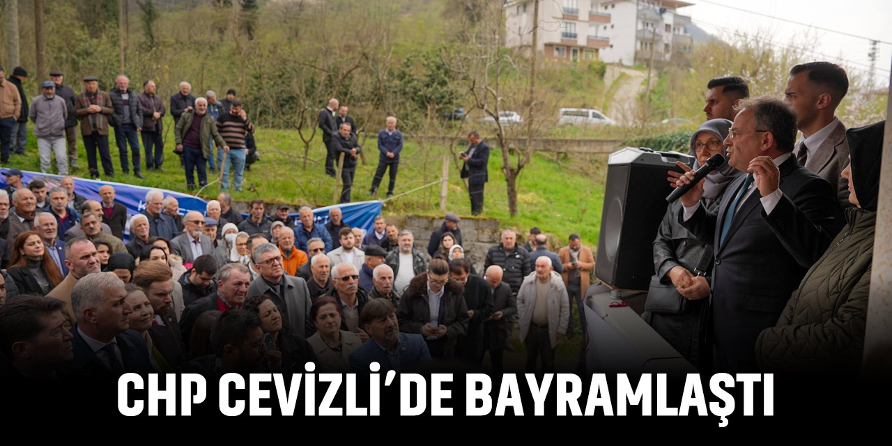 CHP Cevizli'de Bayramlaştı