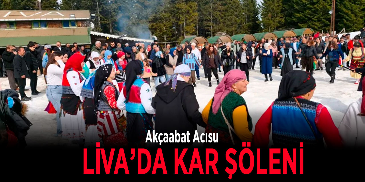 Liva’da Kar Şöleni
