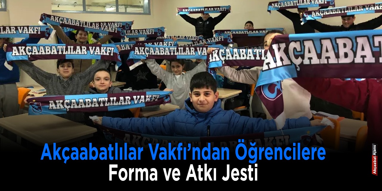 Öğrencilere Forma Ve Atkı Sürprizi