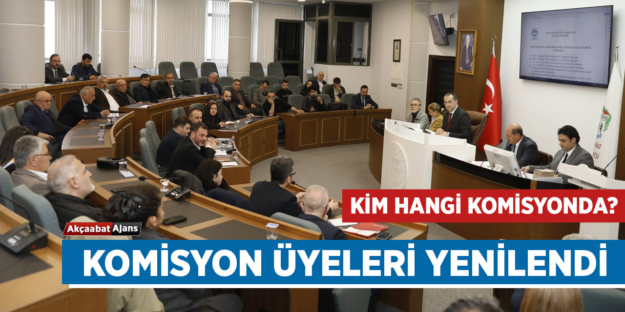 Komisyon Üyeleri Yenilendi