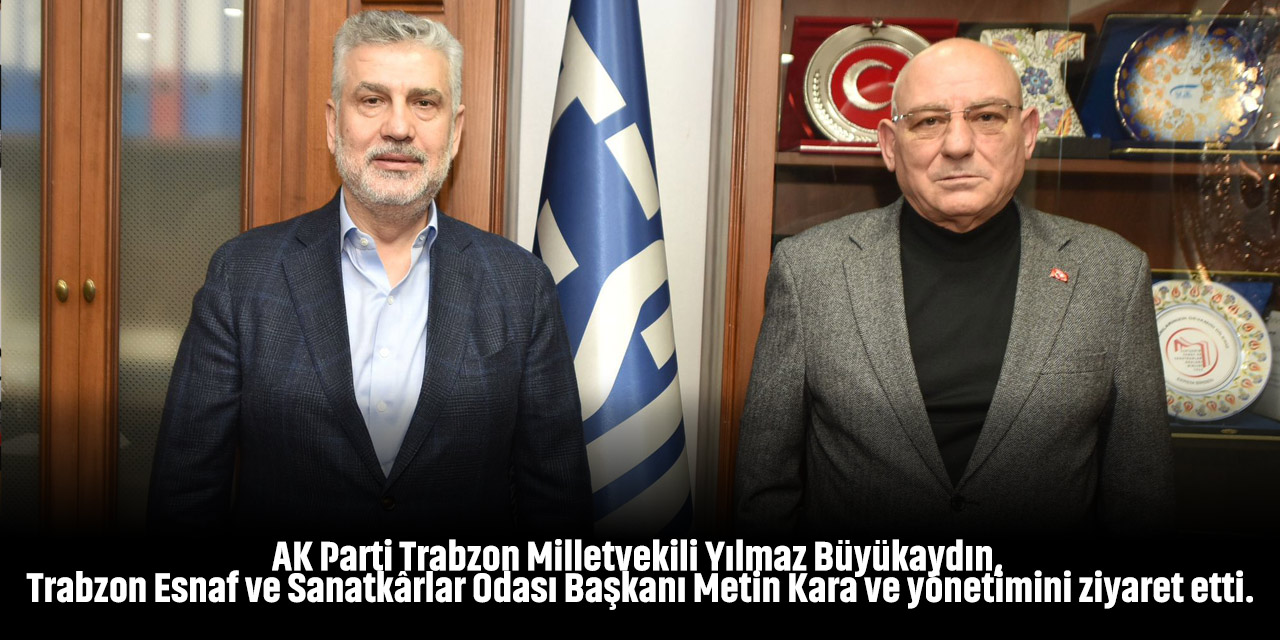 Büyükaydın'dan Esnaf Odası'na Ziyaret