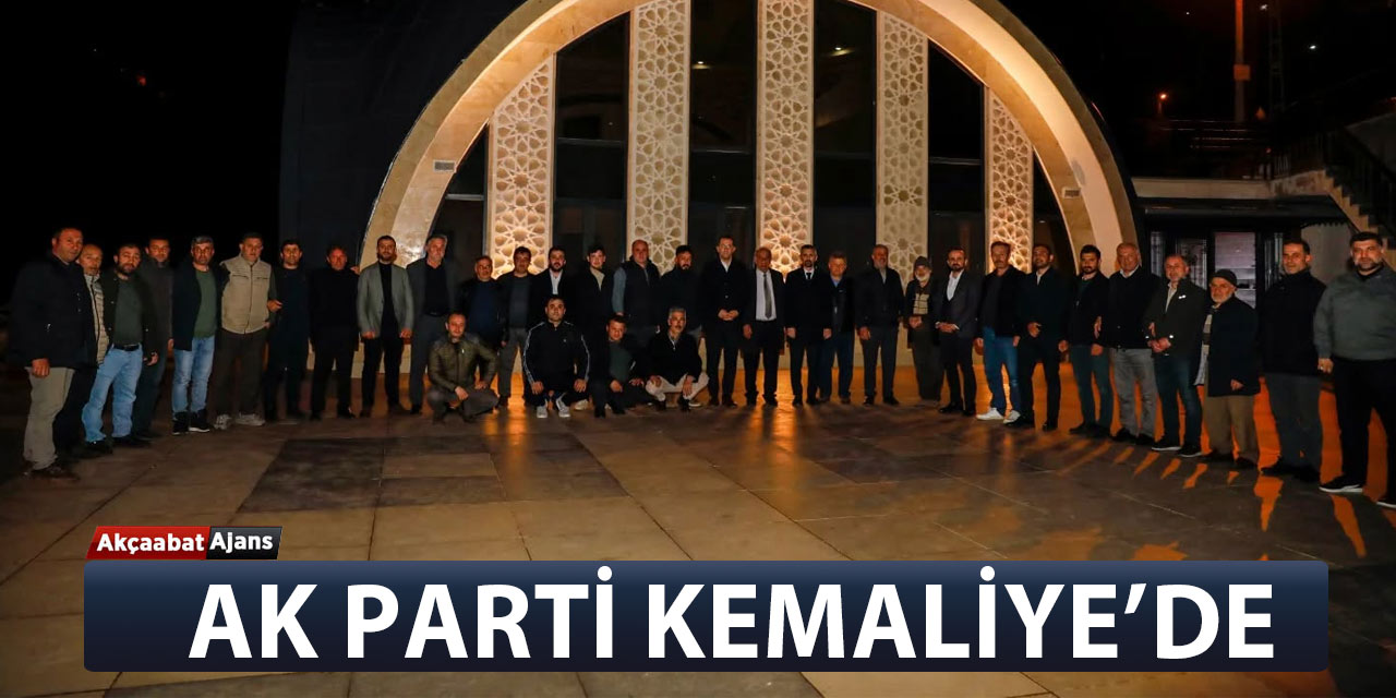 AK Parti Kemaliye'de