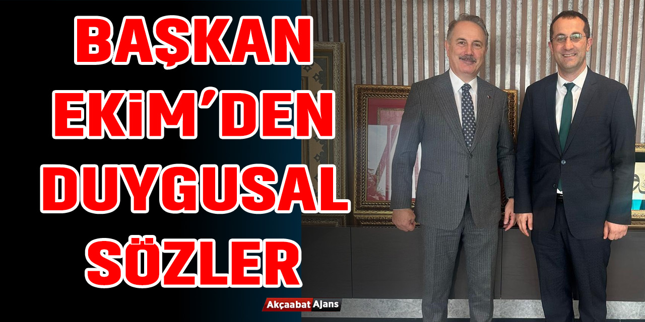 Ekim'den Duygusal Sözler