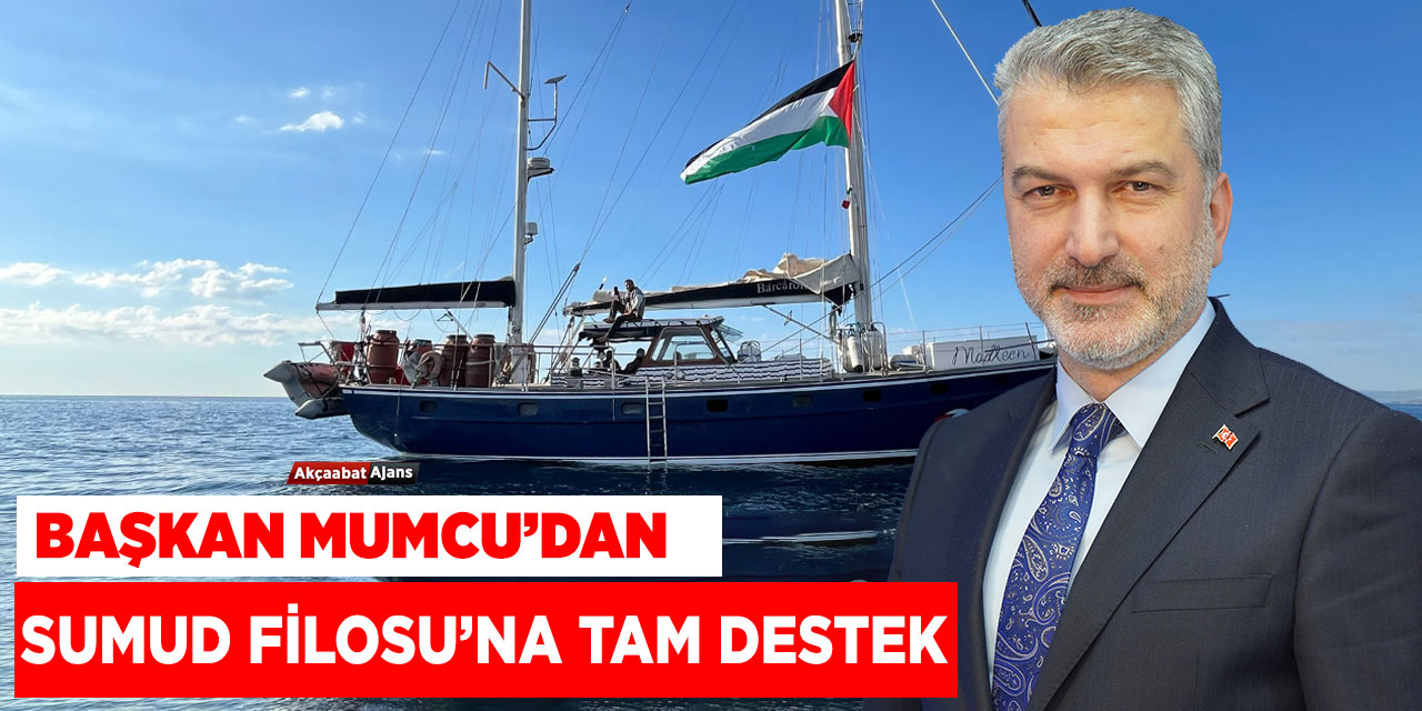 Mumcu'dan Sumud'a Tam Destek