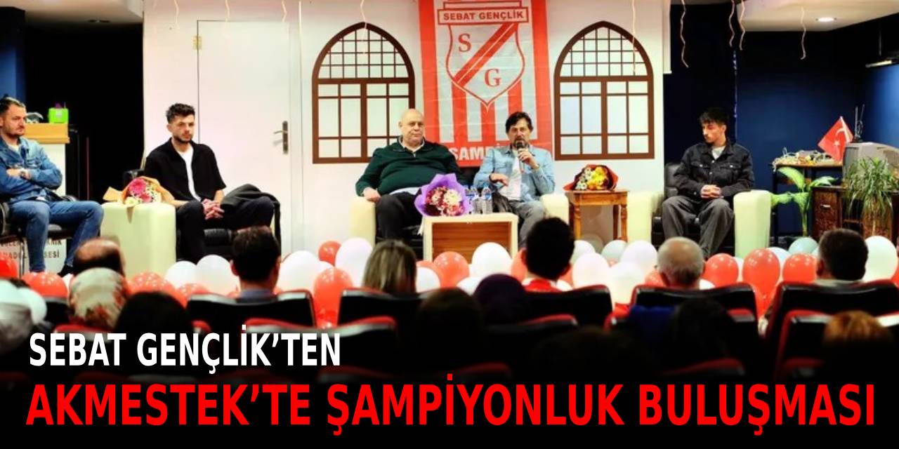 Akmestek’te Şampiyonluk Buluşması