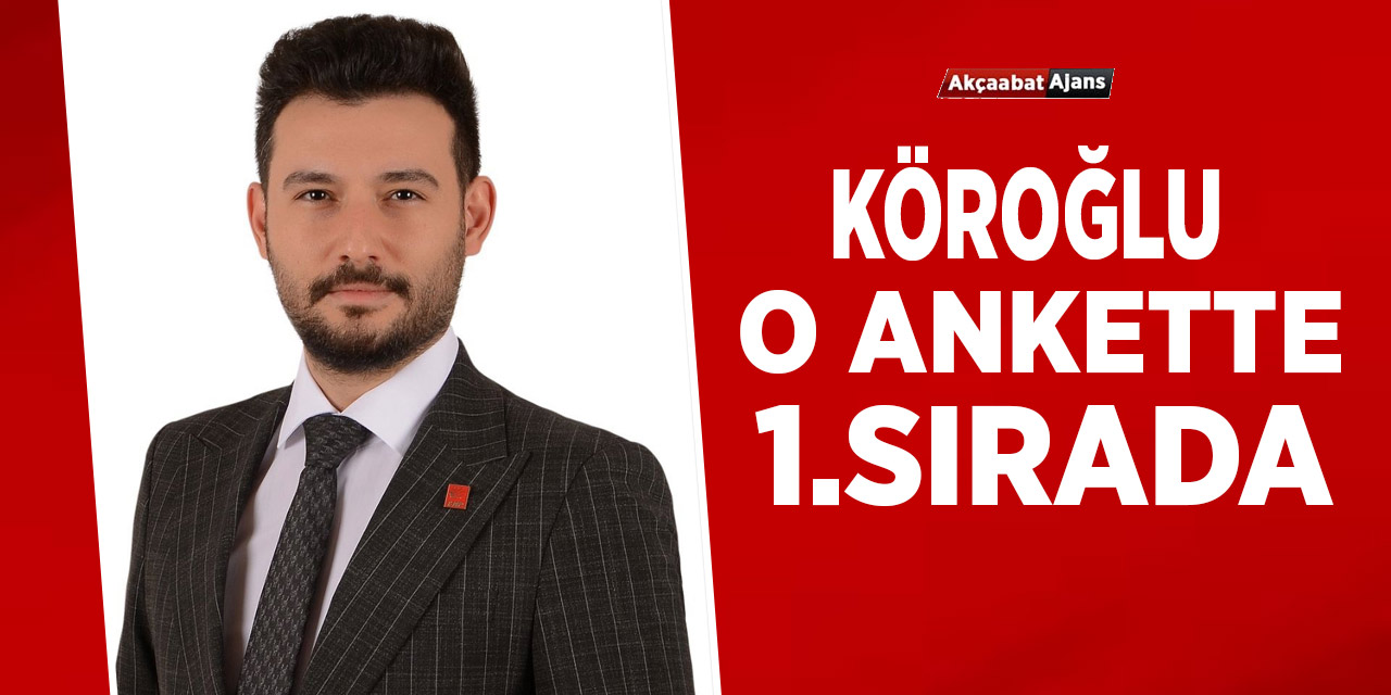 Köroğlu Ankette 1.Sırada