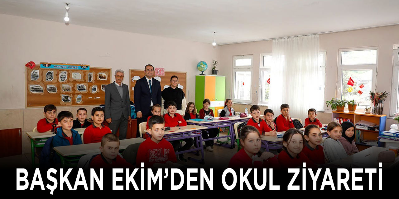 Ekim'den Okul Ziyareti