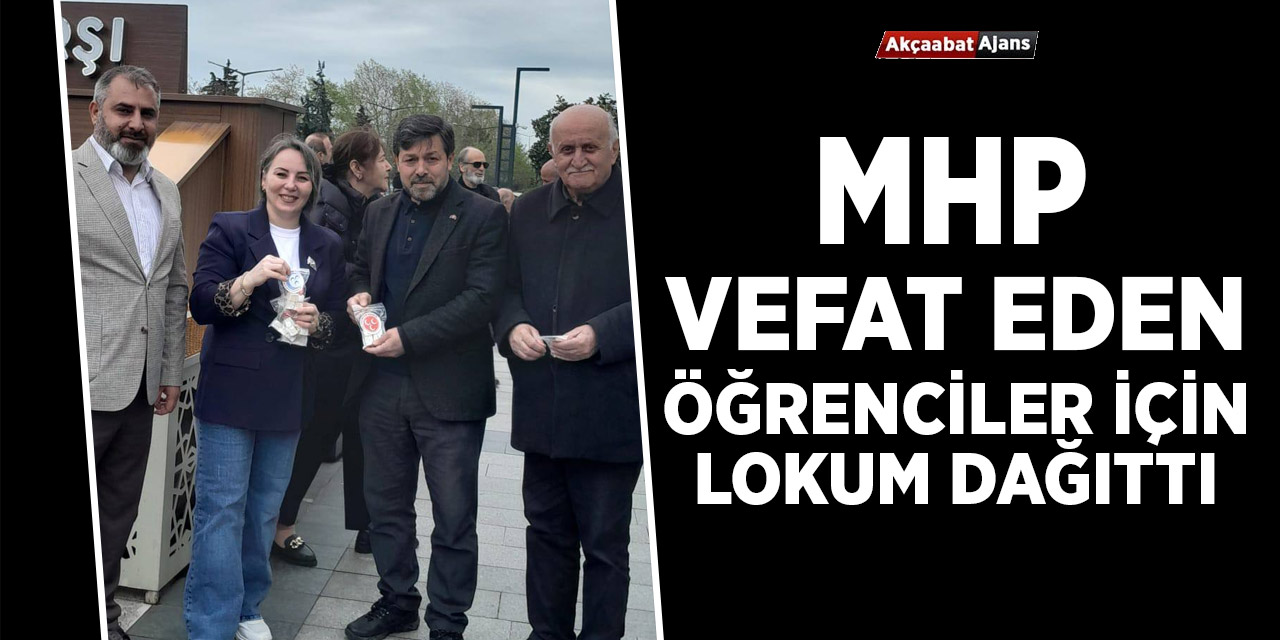 MHP Lokum Dağıttı