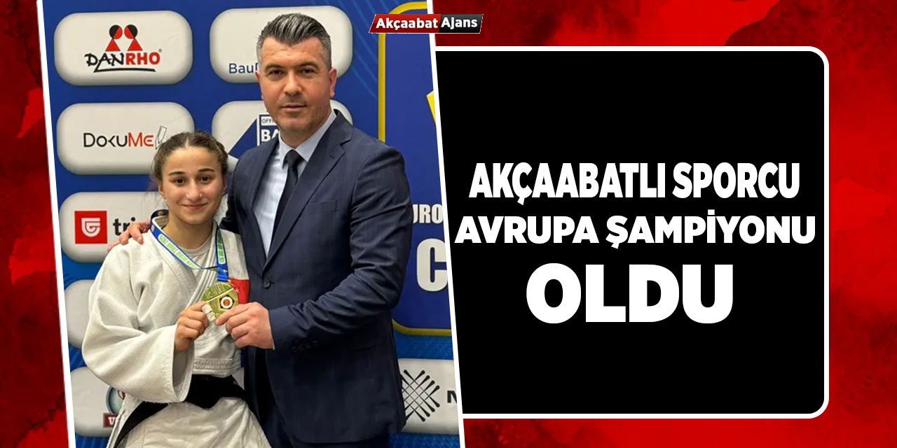 Milli Judocu Yağmur Avrupa Şampiyonu