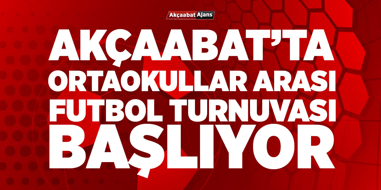 Ortaokullar Arası Futbol Turnuvası Başlıyor