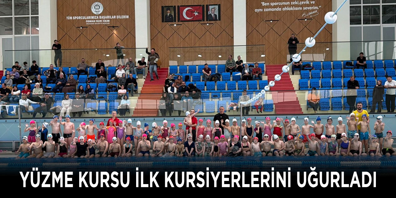 Yüzme Kursu İlk Kursiyerleri Uğurladı
