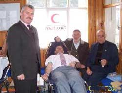 Meşeli'de Kan Bağışı