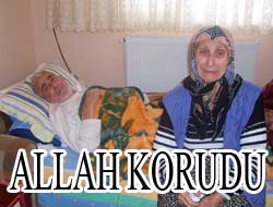 Yaşlı Çift Son Anda Kurtarıldı