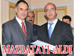 Başkanlar Mazbata Aldı